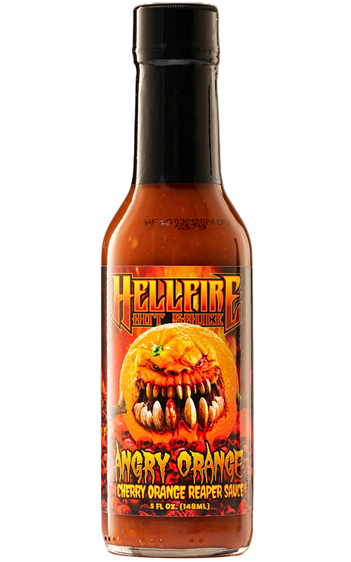 Hellfire Angry Orange Kirsche Orange Reaper Chilisauce