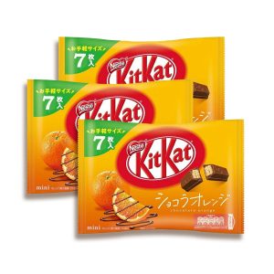 Japanese Kit Kat: Schokoladenorange (3-Packungen)