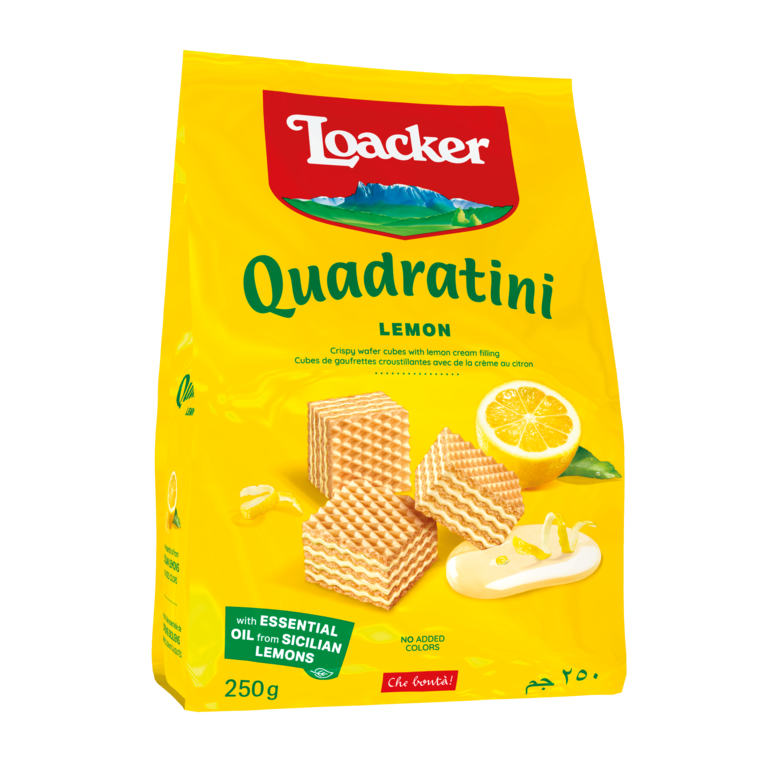 Loacker Quadratini Zitrone