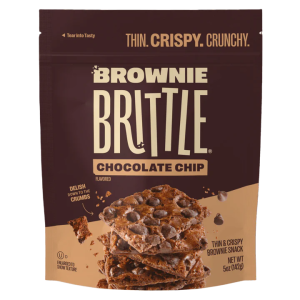 Schokoladen-Chip Brownie spröde – – 5oz
