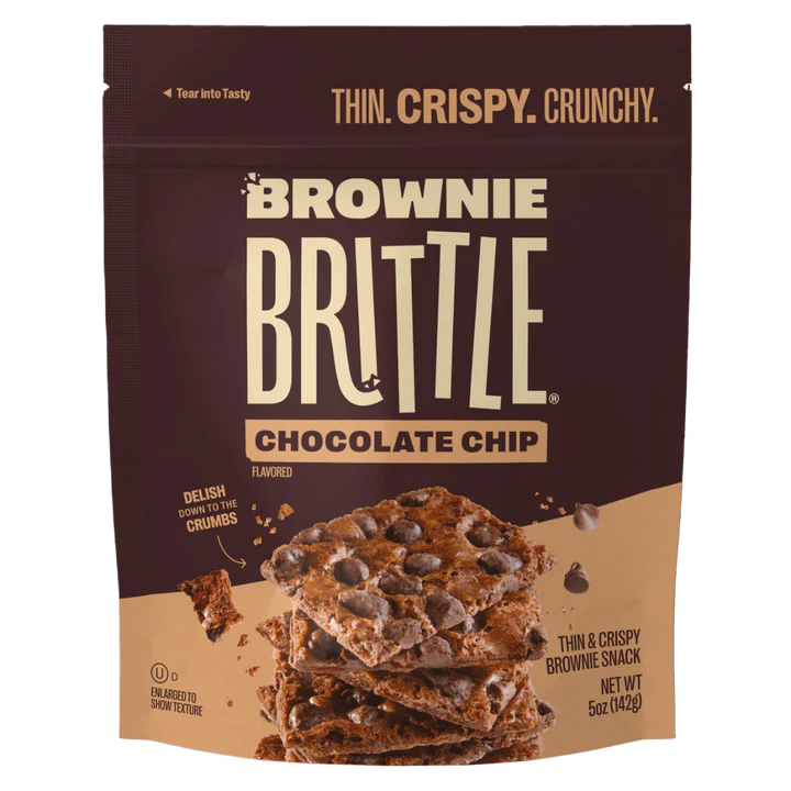 Schokoladenchip Brownie Brittle – 5oz