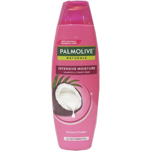 Palmolive Naturals Shampoo und Conditioner – Intensive Feuchtigkeit – Kokoscreme (Rosa) – 180 ML