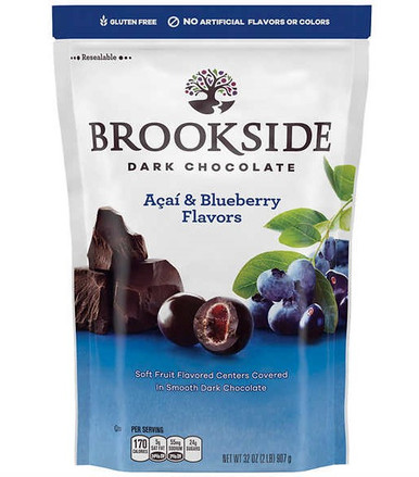 Brookside dunkle Schokolade Acai & Heidelbeere Aromen, 32 oz