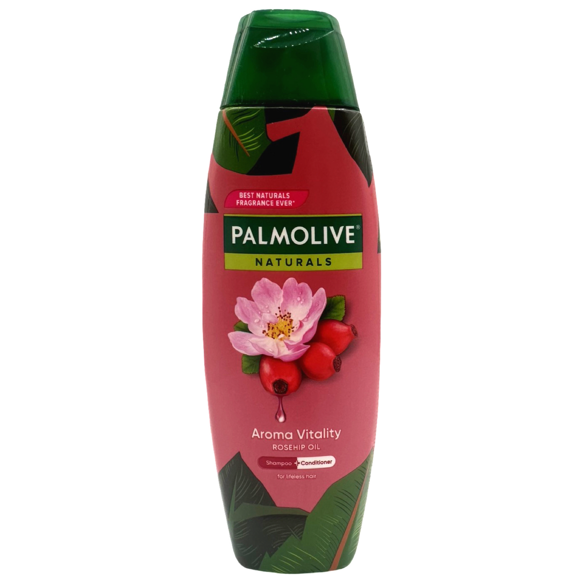 Palmolive Naturals Aroma Vitality Shampoo & Conditioner – Rosenblütenöle und Bambus (Fuschia) – 180 ML