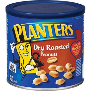 Planters Dry geröstete Erdnüsse mit Meersalz, 52 Unzen.
