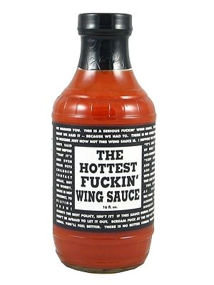 Heißesten Fuckin 'Flügel Sauce, 16oz