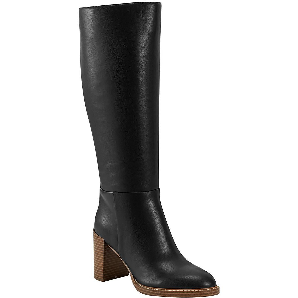 Gabey 3 Kunstleder breite Kalb kniehohe Stiefel