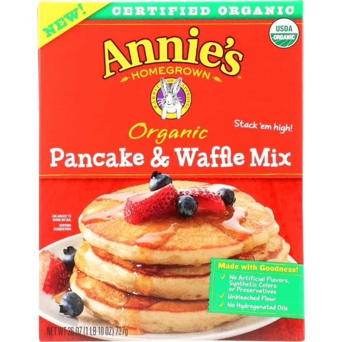 Annie`s Homegrown – Pfannkuchen & Waffel Mischung, 26oz