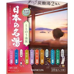 Bathclin “Japan’s Famous Heiße Quellen – totonou trip- 10 Packungen