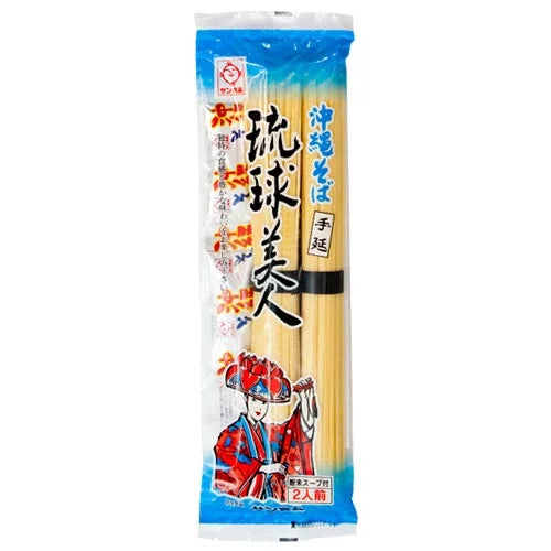 Ryukyu Bijin Hand gerollt Okinawa Soba japanische Instant Nudeln 200g