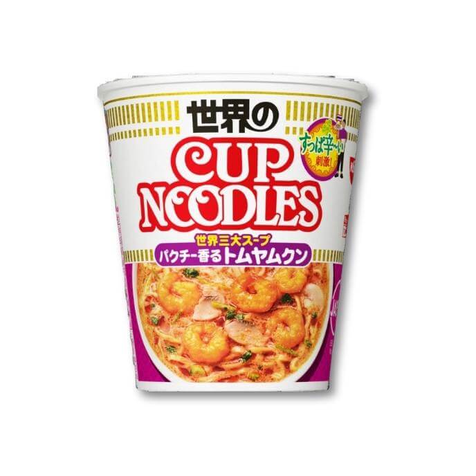Nissin Tasse Nudeln Koriander-Duft Tom Yum Goong