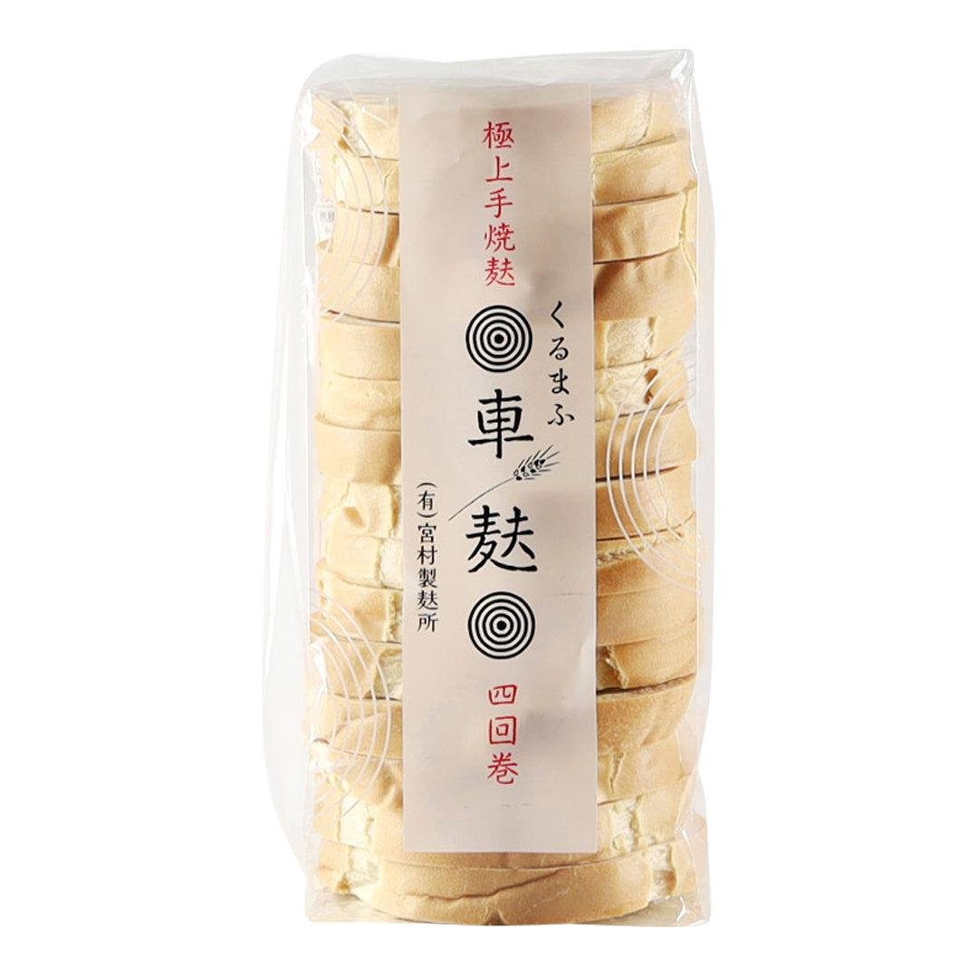 Miyamura Kuruma Fu japanische getrocknete Weizen Gluten Roll 15 Stück