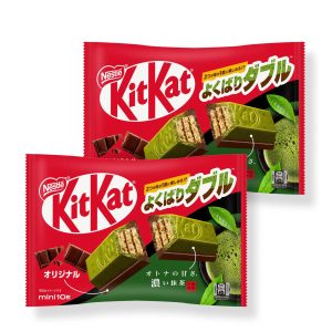 Japanese Kit Kat: Doppelte grüne Teeschicht (2-Packung)
