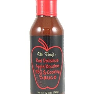 Ole Ray’s rot leckeren Apfel Bourbon bbq und Kochsauce