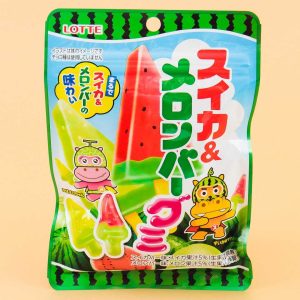 Lotte Wassermelone And Melon Fruchtgummi Süßigkeiten