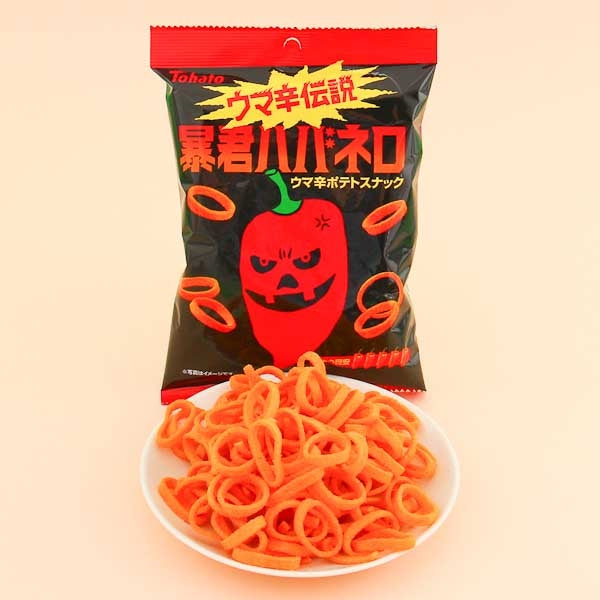 Tohato Tyrann Habanero Chili Kartoffelringe