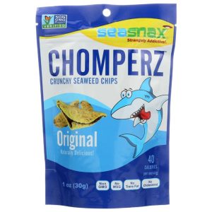 seasnax – champerz knusprige Seetang-Kreuzknacken, . mehrere Geschmacksrichtungen – 1oz