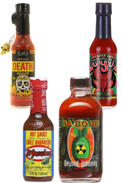 Hot Ones Saison 2 Chilisauce Set 1, 2/5oz, 2/4oz