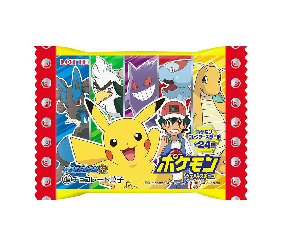Lotte Pokémon Waffel Schokolade