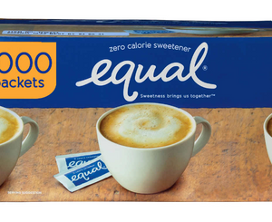 Equal – kalorienfreier Süßstoff in Portionsbeuteln, 1.000 Stück