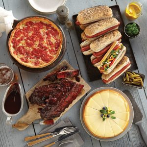 ultimativen Geschmack von Chicago Combo