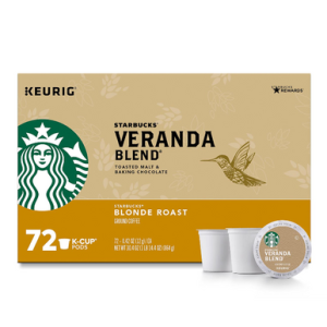 Starbucks Veranda Blend Kaffeekaffee (72 ct.)