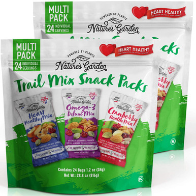 Nature's Garden Gesunde Trail Mischung Snack Packung, 28,8 oz. (Packung mit 2)