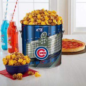 Garrett Popcorn Chicago Junge klassische Zinn & 2 Lou-Pizzas