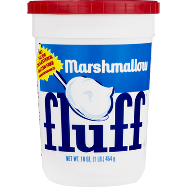 Marshmallow Fluff, traditionelle Marshmallow Spread und Crème, glutenfrei, kein Fett oder Cholesterin, 16 oz