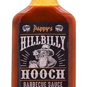 Pappy’s Hillbilly Hooch BBQ Soße, 12,7 Unzen.