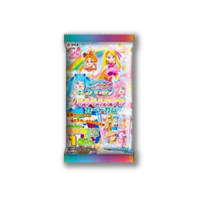 Köstliche Partei Pretty Cure Glitzer klare Karte mit Gummi