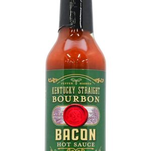 Kentucky Straight Bourbon Bacon Jalapeno scharfe Sauce. – 5oz