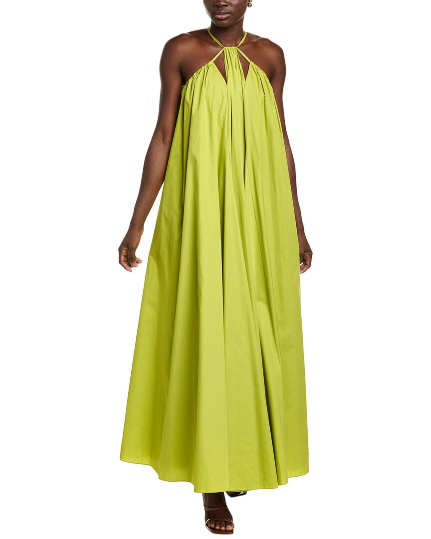 Oscar de la Renta Trapez Maxikleid