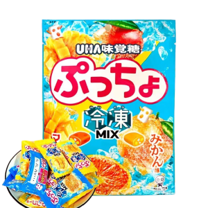 UHA Puchao Mango & Orange Kaugummi Süßigkeiten – 80g