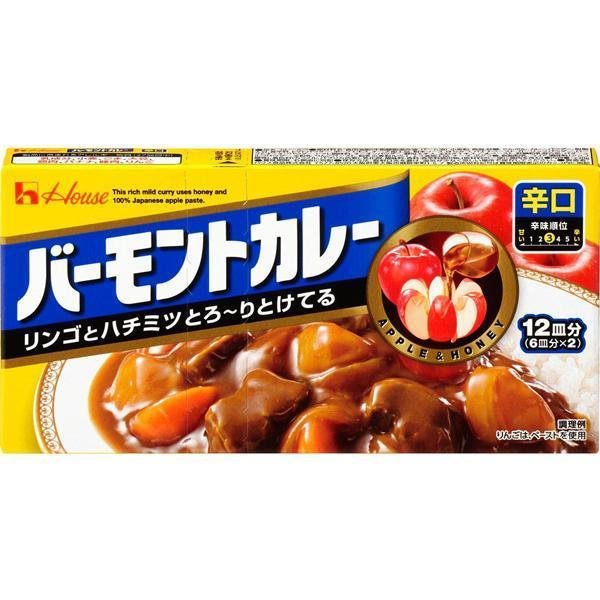 House Foods Vermont japanische Curry Roux Sauce heiß 230g
