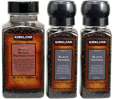 Kirkland ganz Peppercorn mit Grinders und Nachfüll-Geschenkset
