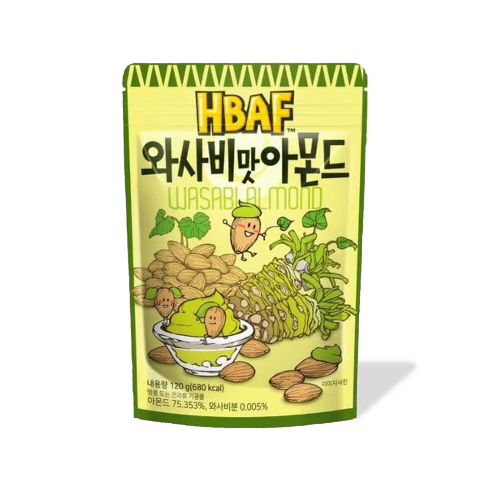 HBAF Koreanische Mandeln: Wasabi