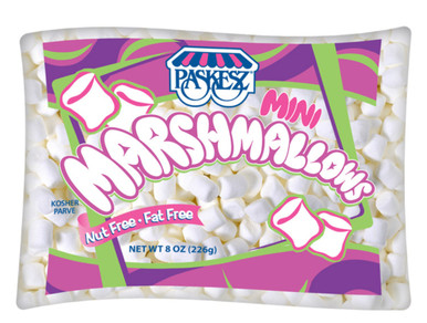 Paskesz Weiß Mini Marshmallows, 8 oz