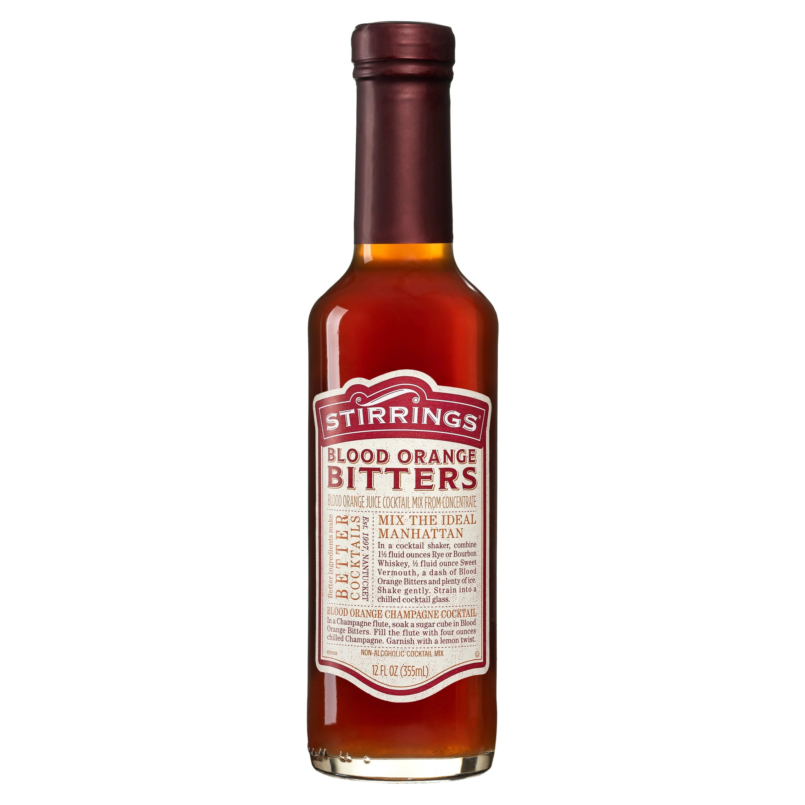 Rühren Blut Orange Bitters Mischung