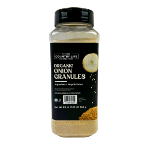 Zwiebel, granuliert, Bio