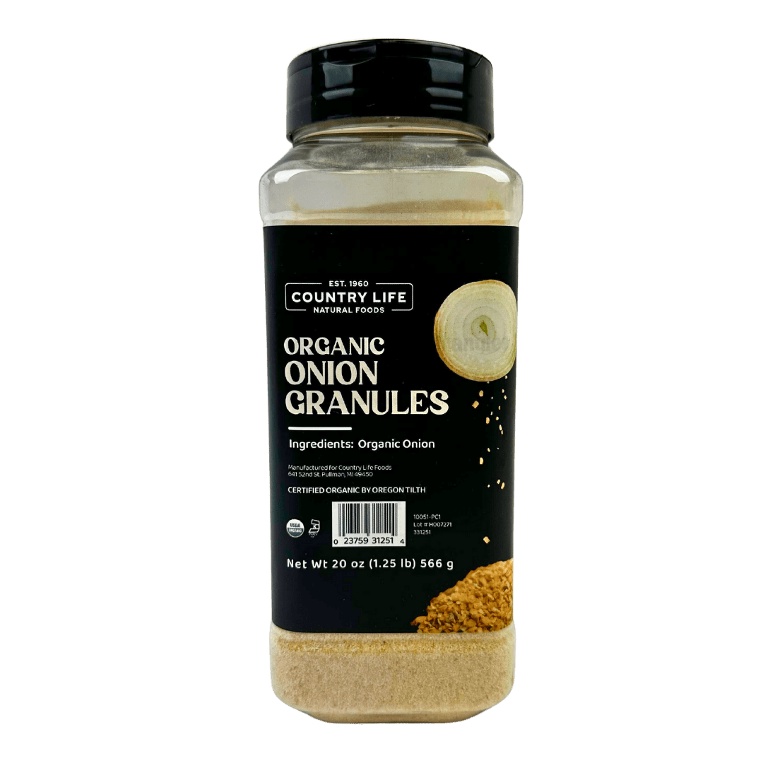 Zwiebel, granuliert, Bio