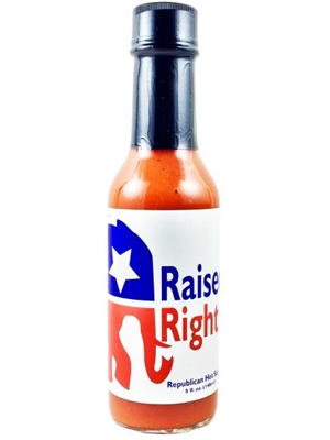 Rechte republikanische scharfe Sauce