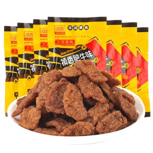 Zhen Xiang Rindfleisch-aromatisiert getrocknete Tofu Snacks 10 Packung 180g