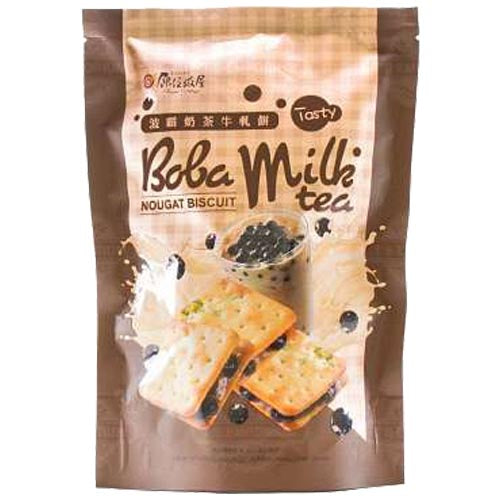 Taiwan Village – Boba Milchtee – Nougatbiskuit – 120 G