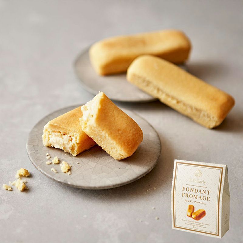 TD Early, Fondant Fromage, gebacken Käsekuchen-Keks, 3 Stück