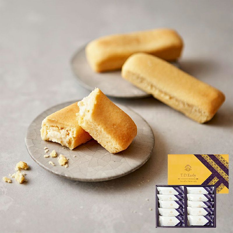 TD Early, Fondant Fromage, gebackener Käsekuchen, 10 Stück
