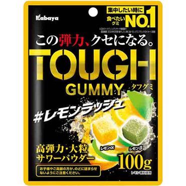 Kabaya, “Tough Gummy”, Zitronenblüten Aromen in 1 Beutel, 100g