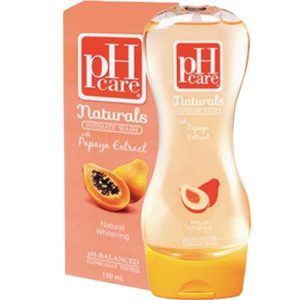 pH Care – Naturals – Intimate Wash – with Papaya Extrakt – natürliche antibakterielle – 150 ml