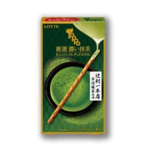 Toppo gefüllt Keks-Sticks – reiche Matcha grüner Tee