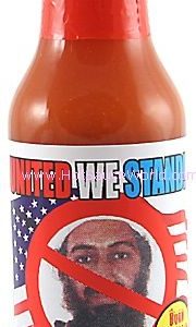 Bin Laden Wanted Dead or Alive scharfe Sauce. – 5oz